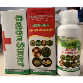 Diệt sạch vi khuẩn nấm Green Super chai 240ml của An Phát Nông