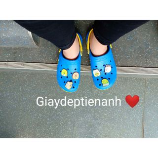 Dép sục kèm 6 stickers