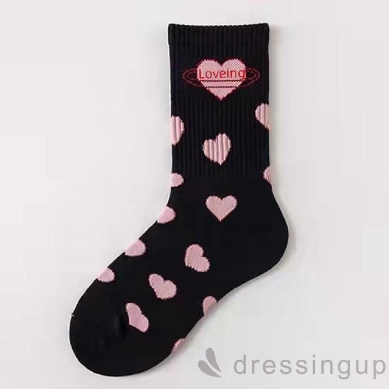 Tất hình trái tim dễ thương phong cách Nhật cho nữ