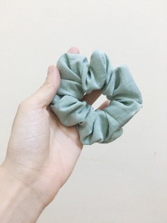 Cột tóc, buộc tóc vải Scrunchies nhiều màu