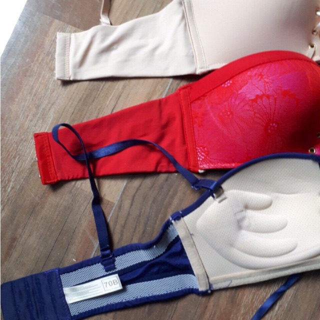 [ ẢNH THẬT CUỐI BÀI] - Áo Lót Su Rút Dây In Hoa Siêu Đẹp - áo ngực tạo khe - áo ngực siêu nâng ngực - HÀNG XUẤT