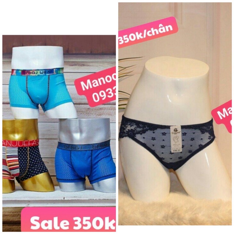 Manocanh nam nữ mặc đồ lót  hàng đẹp-giá rẻ