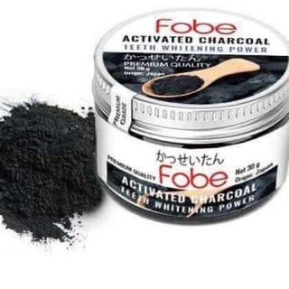 Bột trắng răng Fobe smile Than hoạt tính 100% từ nhật bản