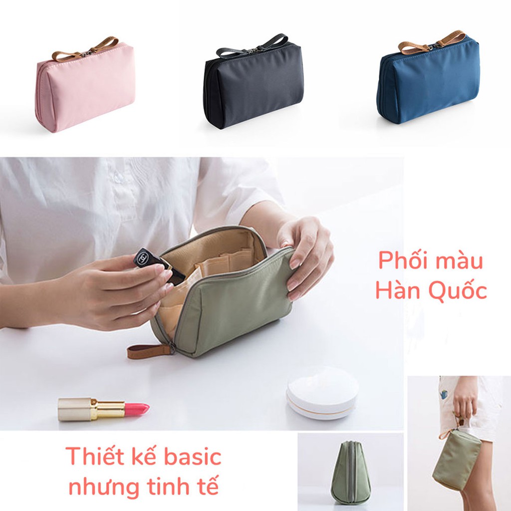 Túi Đựng Mỹ Phẩm Mini Mặp Mặp, Túi Đựng Đồ Trang Điểm Hàn Quốc