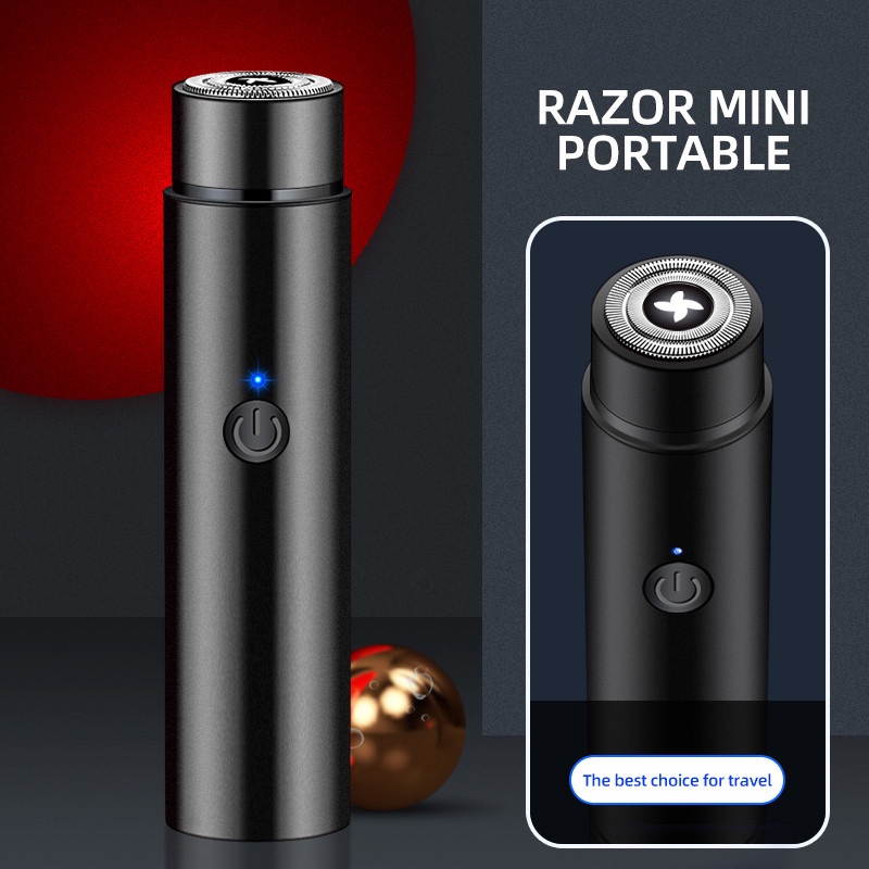 Máy Cạo Râu Chạy Điện Mini Lâu Trôi Có Thể Sạc Lại Dành Cho Nam Nữ