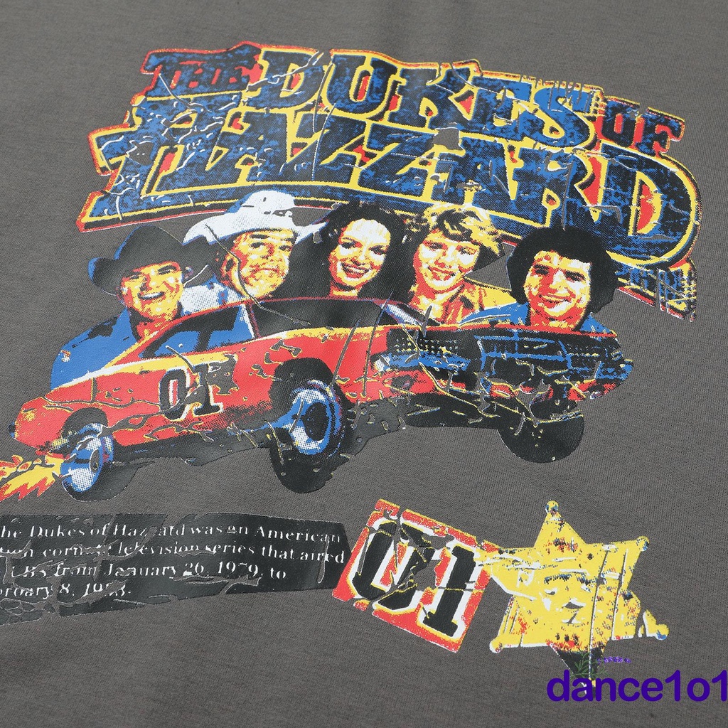 Áo nỉ dài tay cổ tròn form rộng in họa tiết hoạt hình cho nữ