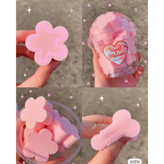 MÚT KEM NỀN HEART BLOSSOM MERINGUE PUFF ETUDE HOUSE