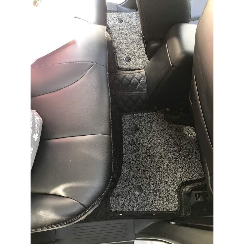 Thảm lót sàn ô tô 6D Mitsubishi Triton chống nước, không mùi, phủ kín 90% sàn xe