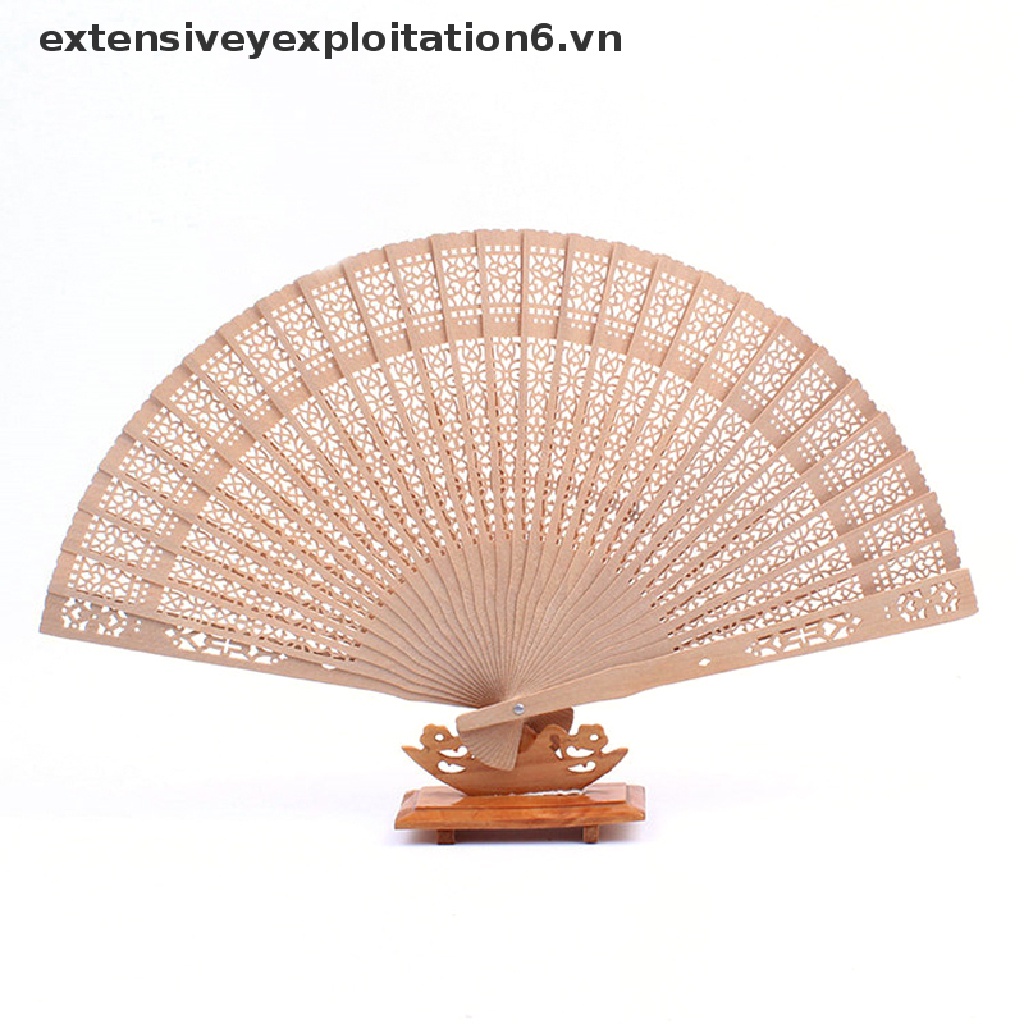1 Chiếc Quạt Xếp Bằng Gỗ Tre Cổ Điển E6VN / / Chính Hãng Dành Cho Cô Dâu Trong Tiệc Cưới