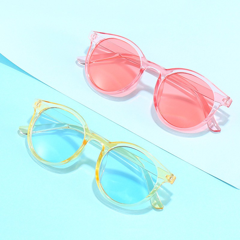 Kính mát chống tia UV phong cách Hàn Quốc đáng yêu cho bé