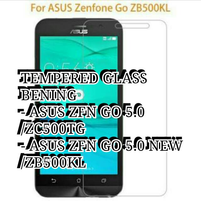 Kính Cường Lực Chống Trầy Cho Asus Zenfone Go 5.0 Zc500tg - Asus Zfn Go 5.0 Zb500kl