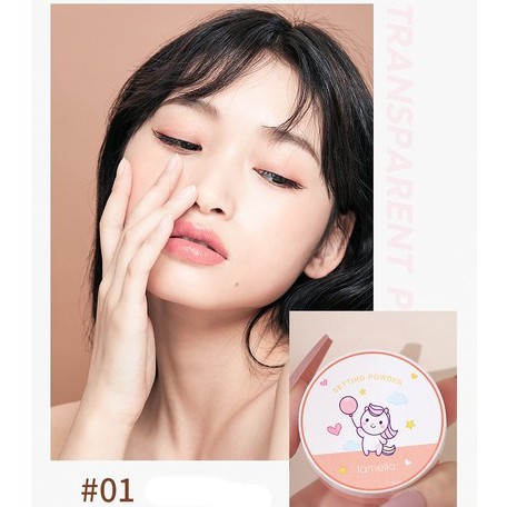 Phấn Phủ ❤️𝑭𝒓𝒆𝒆𝒔𝒉𝒊𝒑❤️ Phấn Phủ Kiềm Dầu Dạng Bột Lameila Angel Horse Setting Powder | BigBuy360 - bigbuy360.vn