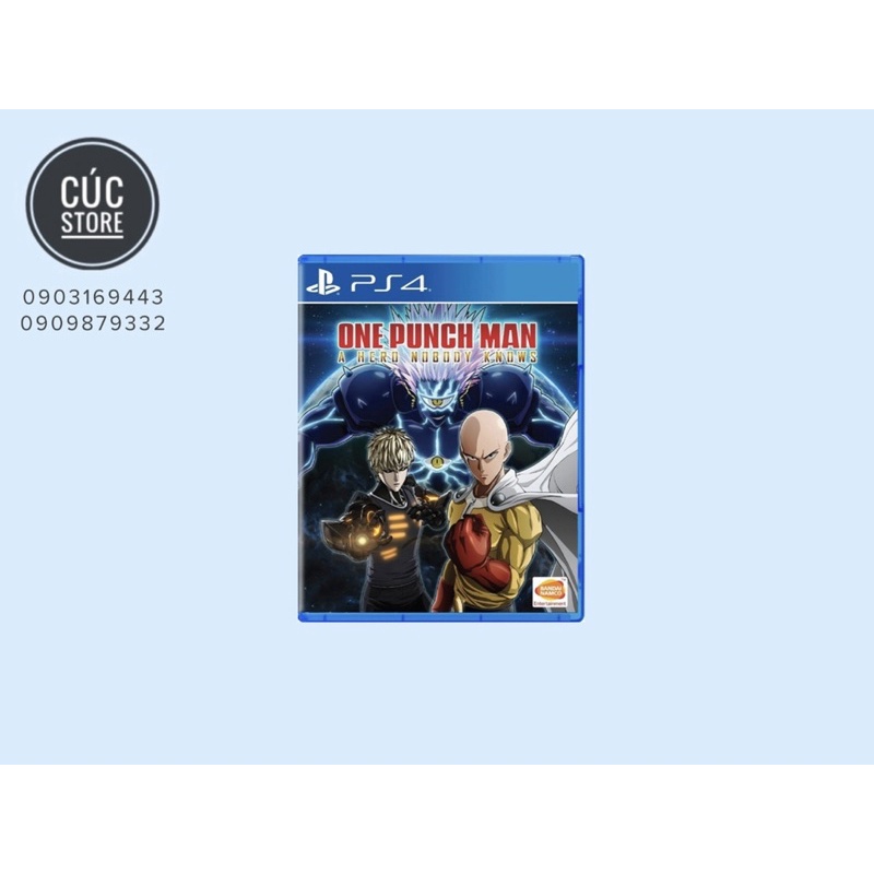 Đĩa chơi game PS4: One Punch Man A Hero Nobody Knows