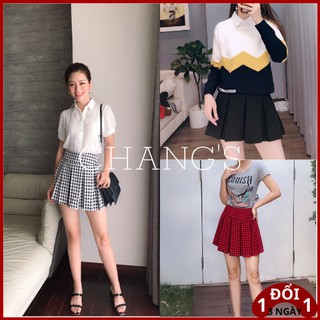 CHÂN VÁY XOÈ XẾP LY NGẮN CÓ QUẦN BÊN TRONG - VẢI TUYẾT MUA CAO CẤP - CÓ ẢNH VIDEO THẬT - CAM KẾT GIỐNG HÌNH
