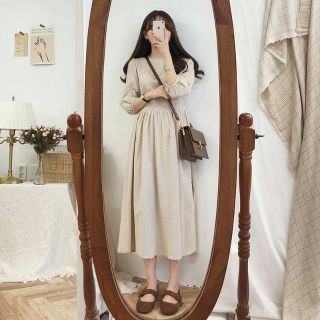 [ CÓ SẴN] VÁY VINTAGE BASIC 🌸 ảnh thật ở cuối