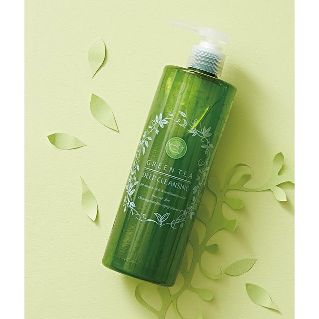 GEL TẨY TRANG CHIẾT XUẤT TRÀ XANH SANTA MARCHE GREEN TEA - HÀNG NHẬT NỘI ĐỊA, làm sạch sâu các bụi bẩn bã nhờn nhẹ nhàng