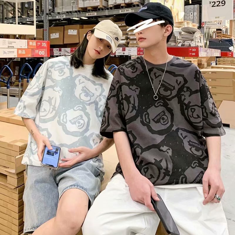 Áo Thun Tay Ngắn Thời Trang Phong Cách Hàn Năng Động Cho Nam | BigBuy360 - bigbuy360.vn