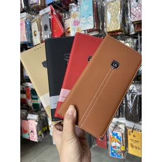Samsung a12 bao da gập samsung a12 màu trơn siêu đẹp