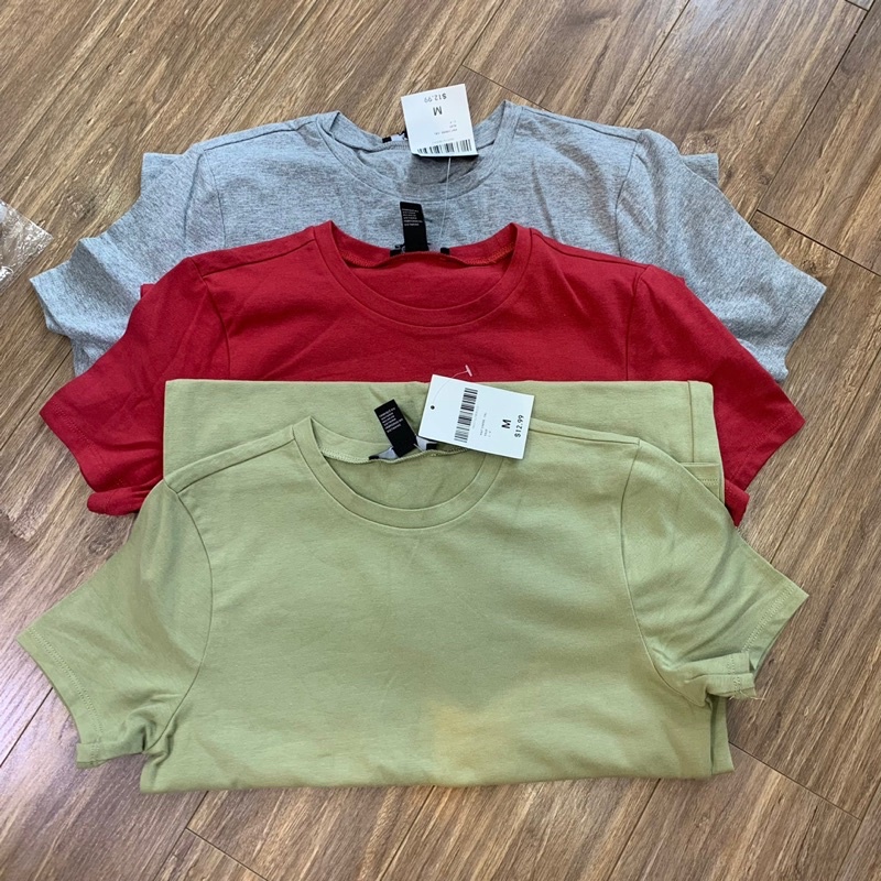 Đầm midi thun cotton f21 dư xịn