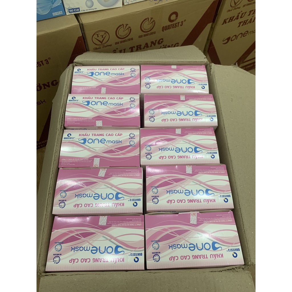Khẩu Trang Y Tế 4 lớp Onemask (Hộp 50 cái)