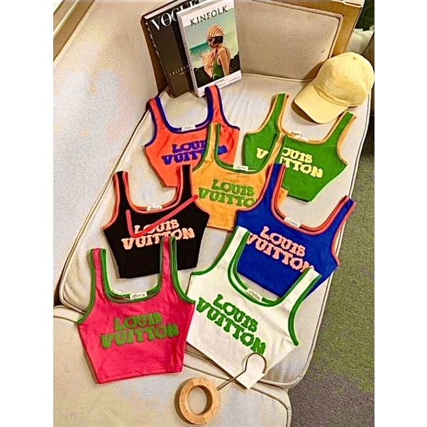 Áo Dây Bản To Croptop Cổ Vuông alohashop91