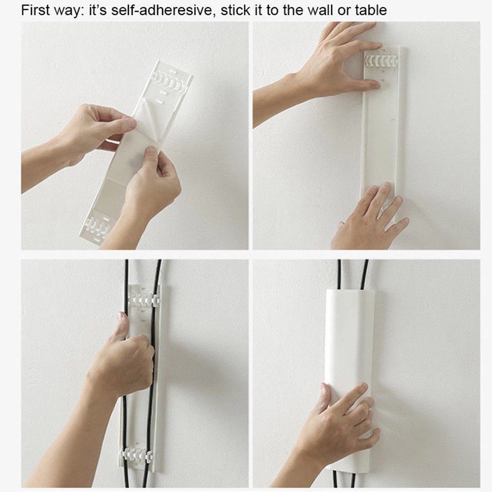 Giá Đỡ Kẹp Dây Cáp / Dây Điện Gắn Tường Thông Dụng Sắp Xếp Gọn Gàng Cho Nhà Ở / Văn Phòng