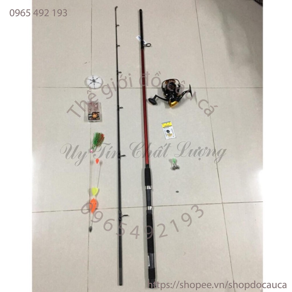 Combo cần câu shimano và máy AD 6000 Full phụ kiện ( rẻ vô địch )