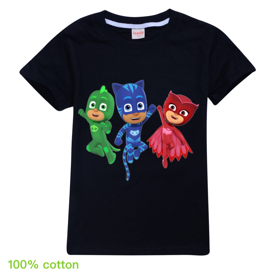 Áo Thun 100% Cotton Họa Tiết Hoạt Hình Goku Peter Pan Thời Trang Mùa Hè Cho Bé Trai