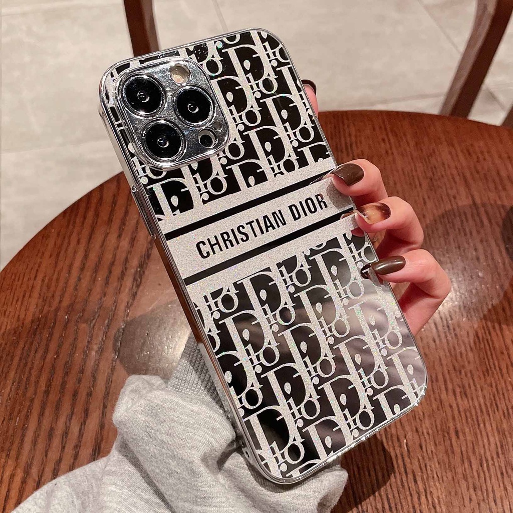 Ốp Điện Thoại Tráng Gương Lấp Lánh Cho iPhone 13ProMax 12Pro 11 XSMax 7P