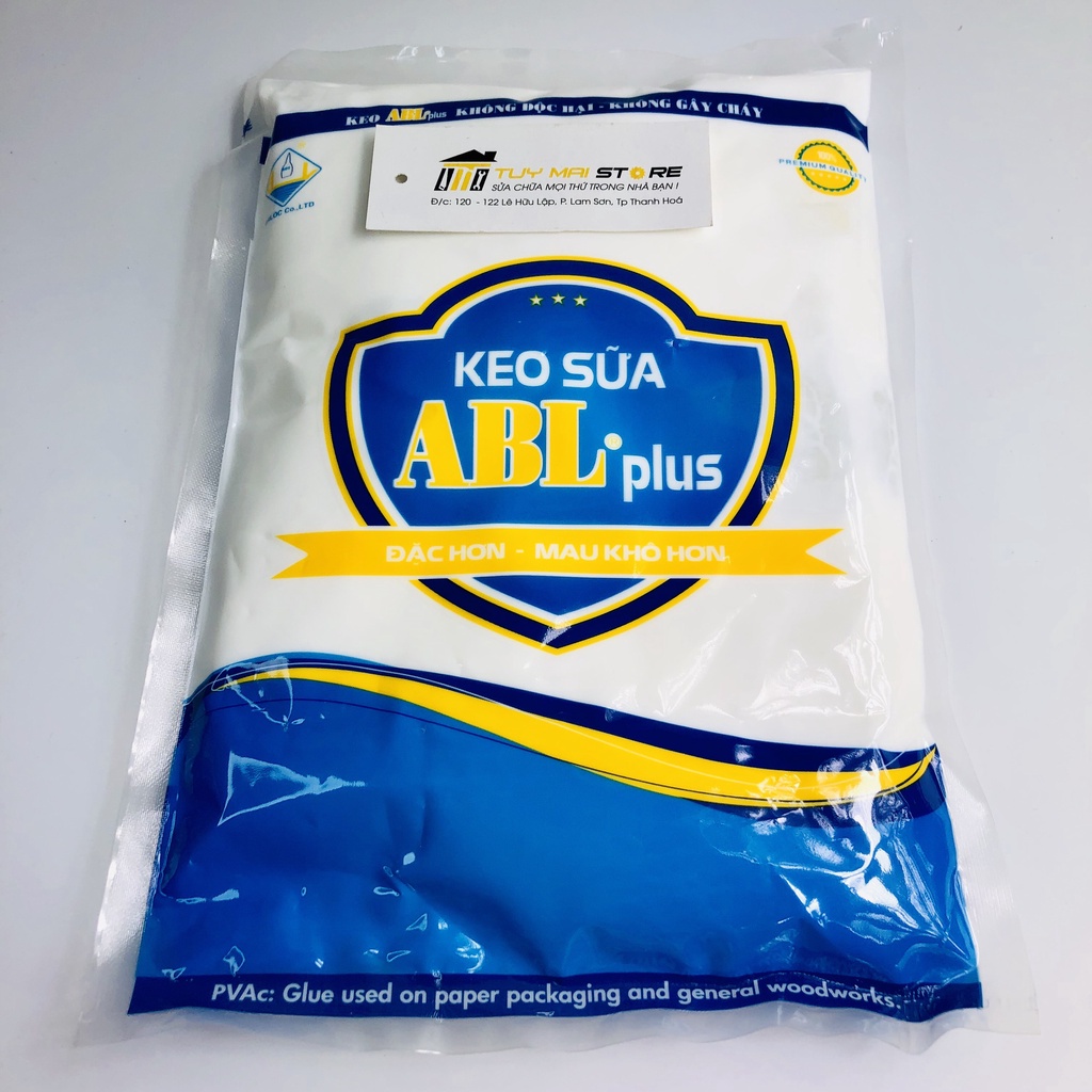 Keo Sữa Dán Giấy Dán Tường, sàn gỗ , vải...Túi 1kg pha sẵn Hàng chuẩn Công Ty