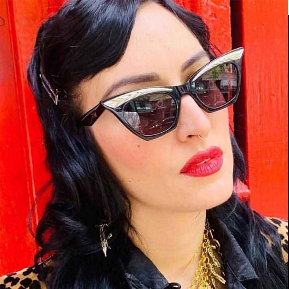 Kính Mát Mắt Mèo Chống Lóa Phong Cách Cổ Điển Cho Nam Và Nữ