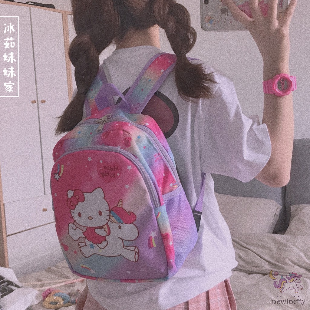 Balo Đi Học Họa Tiết Hoạt Hình Kiểu Hàn Quốc Dễ Thương Cho Bé