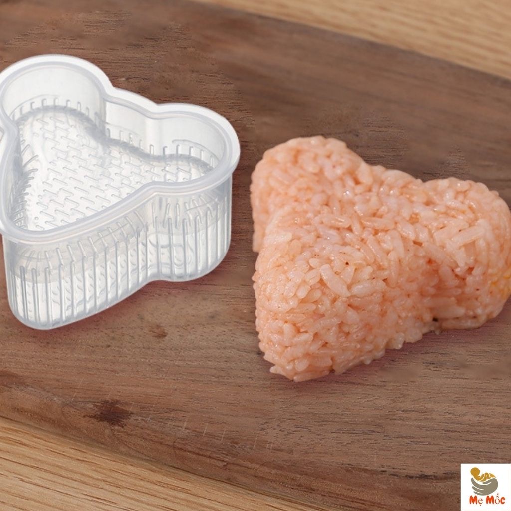 Set 7 Khuôn Cơm Nắm Onigiri Nhiều Hình,Combo Làm Đồ Ăn Dặm Cho Bé Shop Mẹ Mốc