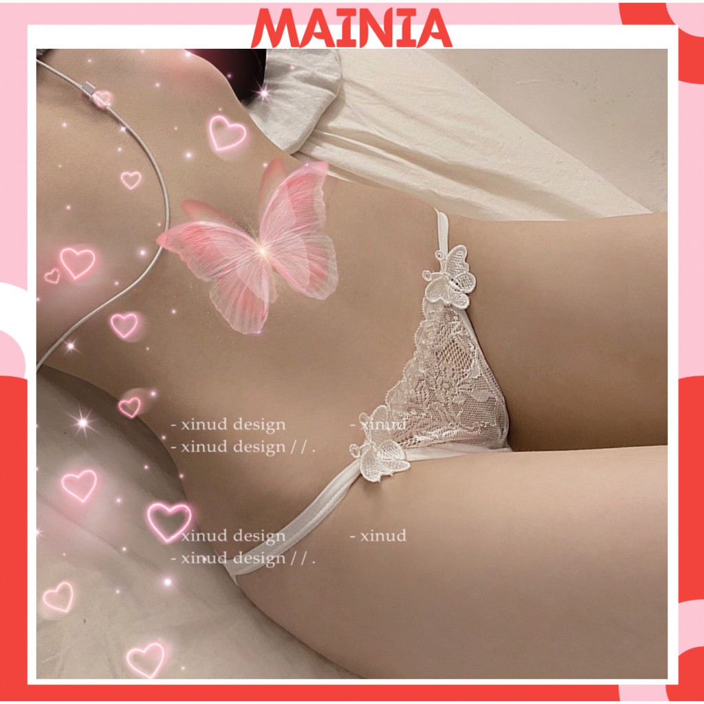 [Siêu Xinh] Quần Lót Ren Bướm Siêu Xinh Gợi Cảm Chíp Ren Nữ Cao Cấp Sexy Mainia Shop