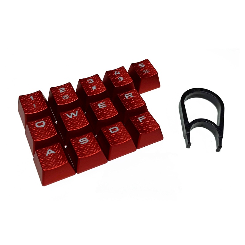 Set 13 Vỏ Bọc Bàn Phím Cơ Chơi Game abs Chống Trượt Có Đèn Nền