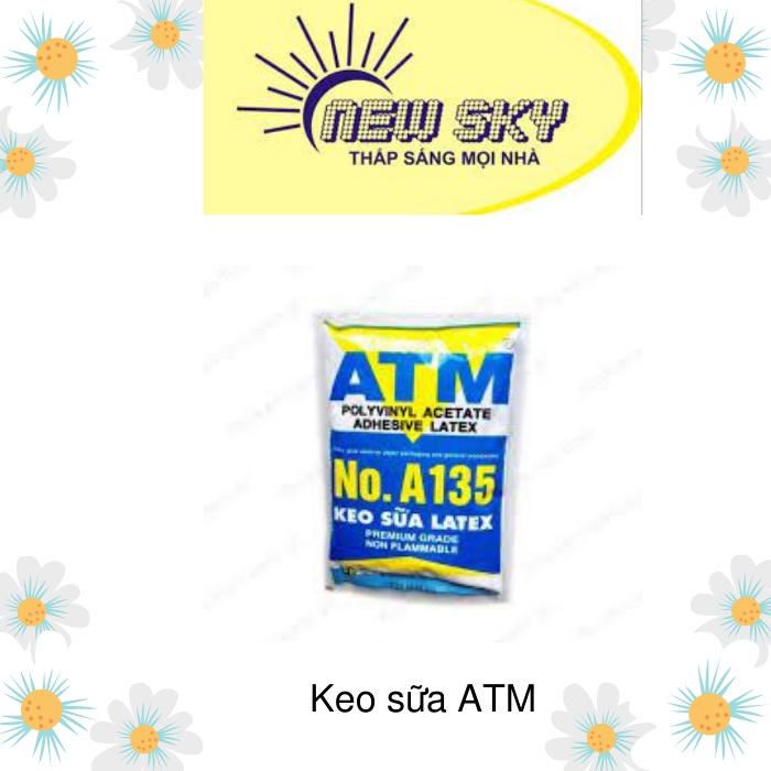 KEO SỮA LATEX ATM A135 (1Kg - Nguyên liệu làm Slime)