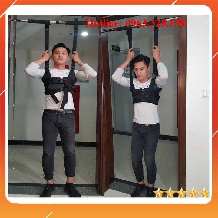 Đai treo kéo giãn cột sống lưng điều trị thoát vị, thoái hóa, đau lưng