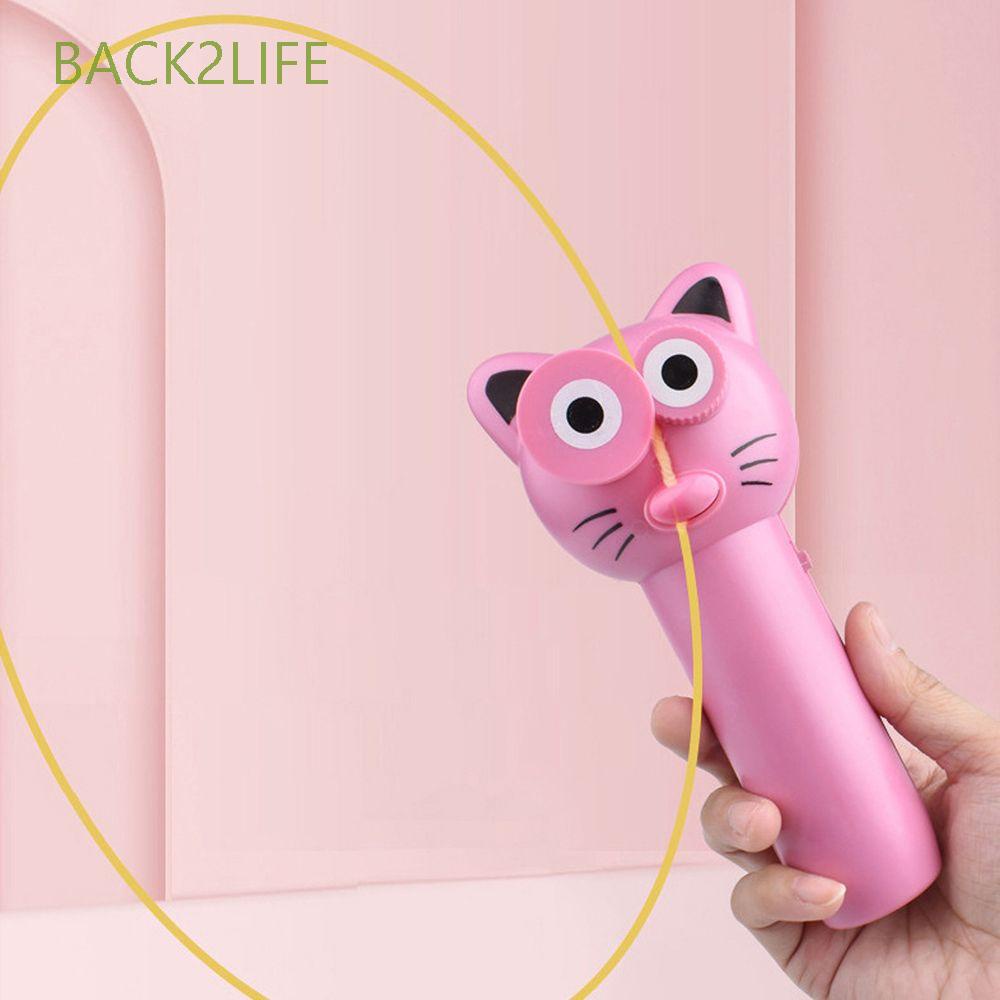 BACK2LIFE Cool Cat String Controller Rope Flying Creative Rope Launcher Propeller Zip String Rope Launcher Propeller Christmas Gift Party Flavor Electric Thrusters Propeller Toys Floating Sports Entertainment Electric Toy/Multicolor
