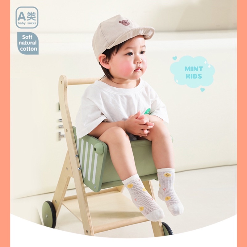 Tất Lưới Hoạ Tiết Ngộ Nghĩnh Nemo Baby Mềm Mại Cho Bé 0 Đến 3 Tuổi TL-04