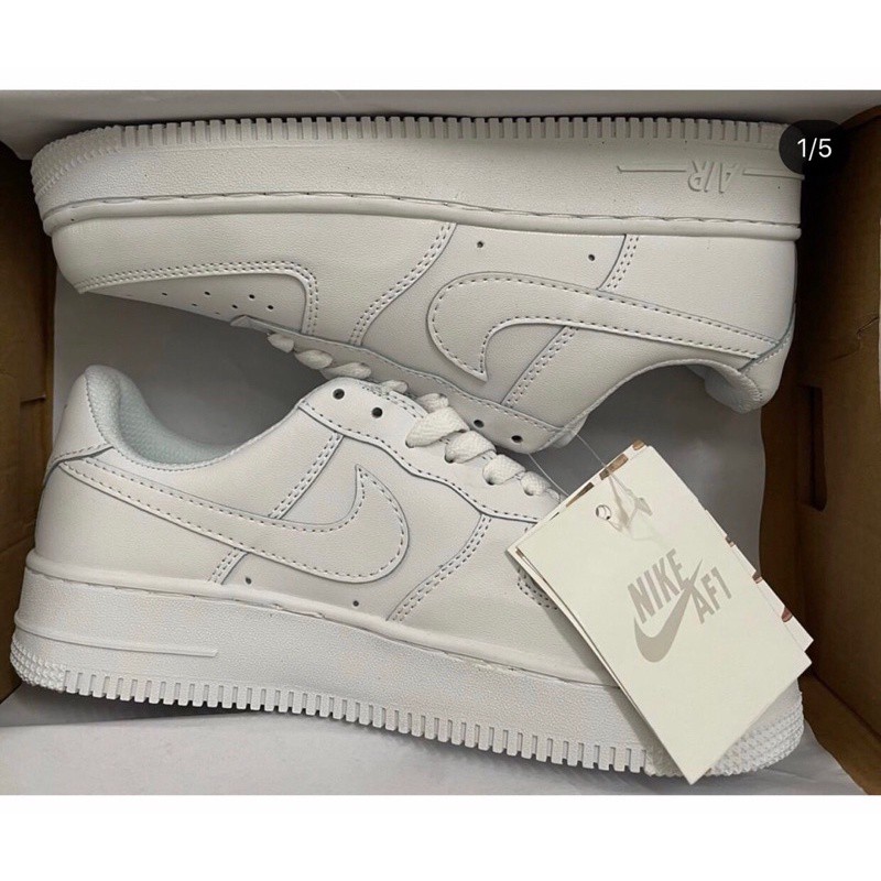 Giày AF1 trắng full thể thao sneaker hot trend  Force 1 trắng full size nam nữ đầy đủ box bill tag