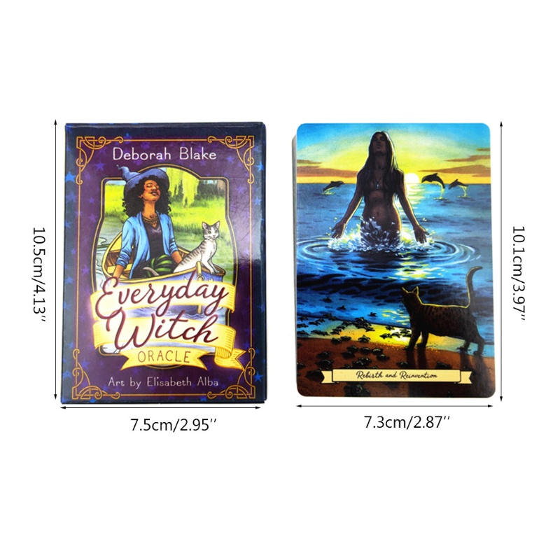 Bộ bài oracle everyday witch có 40 lá bài chất lượng cao
