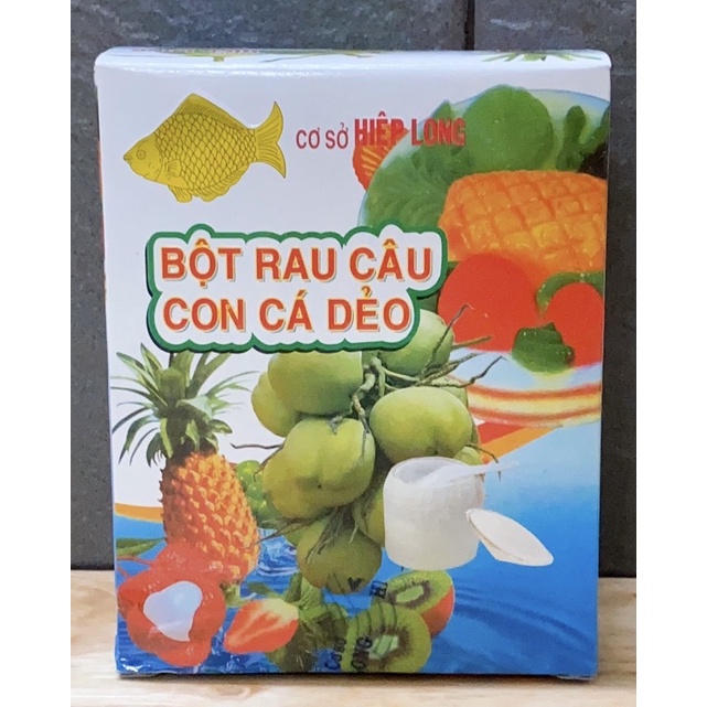 Bột Rau Câu Con Cá Dẻo Hiệp Long (1hộp/12gói)