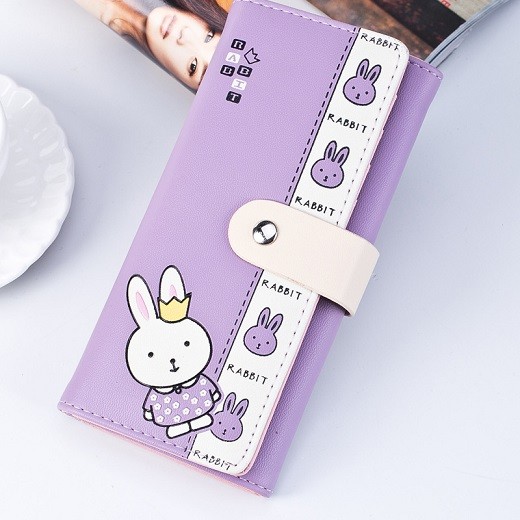 VÍ DÀI CẦM TAY HỌA TIẾT CON THỎ (VRB) | BigBuy360 - bigbuy360.vn