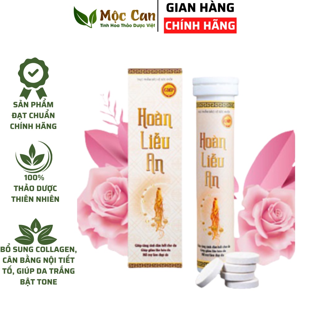 [Chính Hãng] Sủi Trắng Da Hoàn Liễu An Hộp 20 viên - Phục Hồi Tái Tạo Làn Da - Ngừa Thâm Nám Hiệu Quả