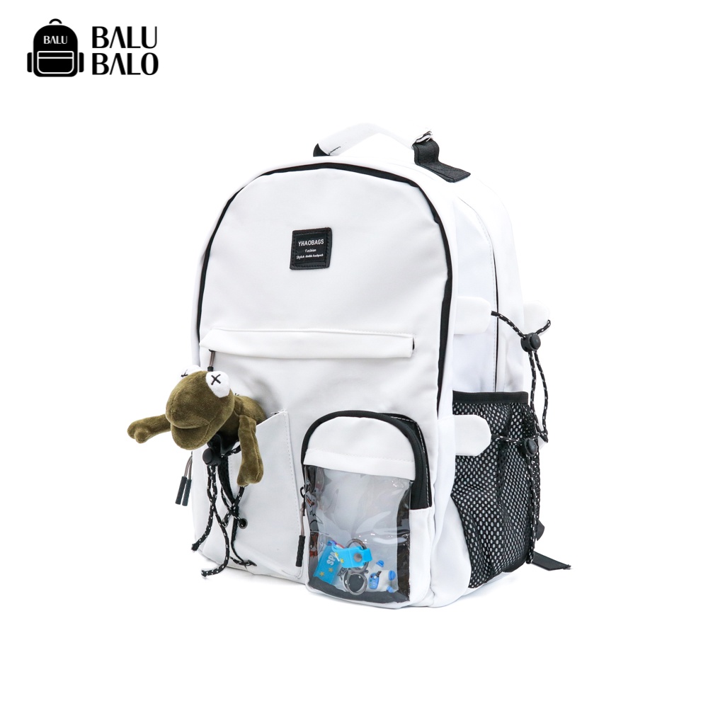 Balo đi học nam nữ phong cách Hàn Quốc BALU BALO BLUWH72206