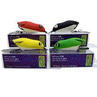 Mồi giả câu cá f55 mồi giả lure lóc, sộp chuối, ,mồi nhái hơi câu cá lóc f55 tntlure