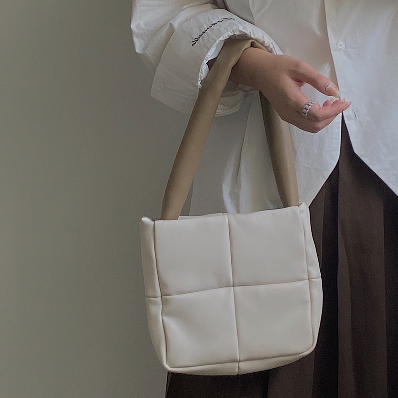 Túi da có lớp lót mềm mại họa tiết sọc thời trang dành cho nữ