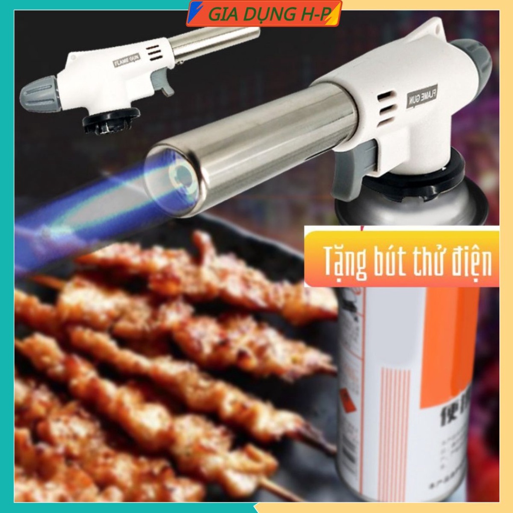 Khò ga tự động loại tốt korea dùng cho bình gas mini.TẶNG BÚT THỬ ĐIỆN.