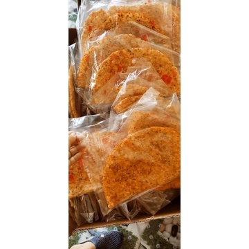 Bánh tráng nước dừa nướng sấy tép thơm ngon