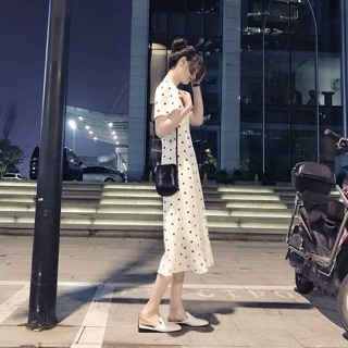 Váy voan hoạ tiết